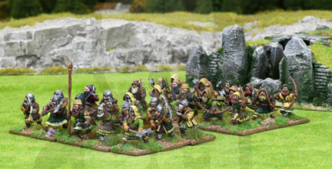 Dwarf Light Infantry - krasnoludy - 5 szt.