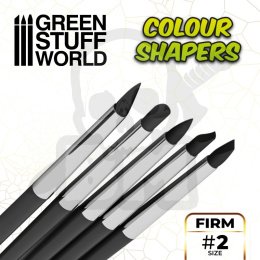 Colour Shapers Brushes SIZE 2 - BLACK FIRM - SERIE-B
