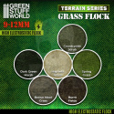 Static Grass Flock 9-12mm Dark Green Marsh 200 ml