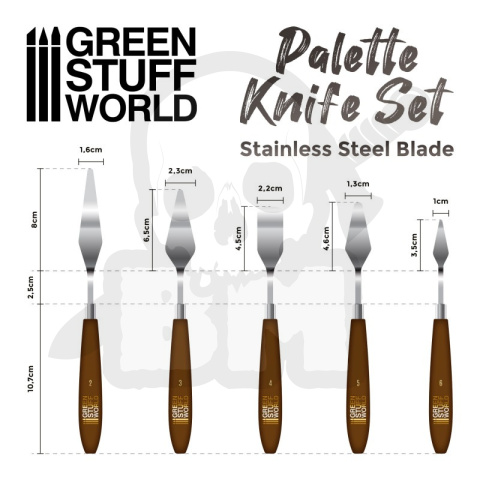 Modeling Spatulas Tools - szpatułki rzeźbiarskie 5 szt.