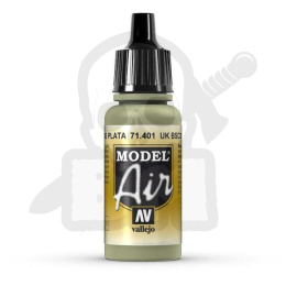 Vallejo 71401 Model Air 17 ml UK BSC 28 Silver Grey