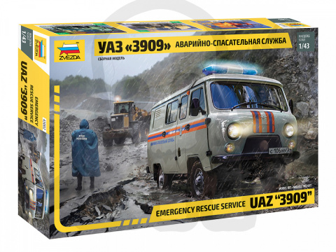 1:43 Emergency rescue service UAZ 3909