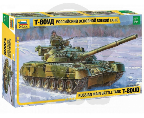 1:35 T-80UD Russian Main Battle Tank