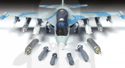 1:72 Russian training jet Yak-130