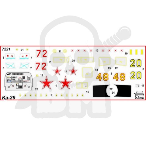 1:72 Russian Marine Support Helicopter Kamov Ka-29