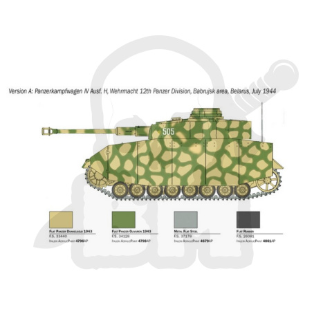 1:35 Pz. Kpfw. IV Ausf. H Panzer IV
