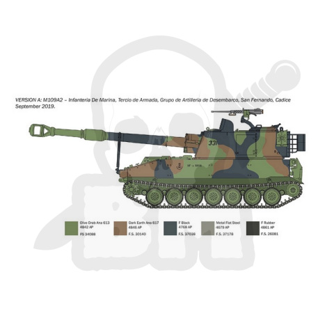 1:35 Działo samobieżne M109 A-2/A3/G