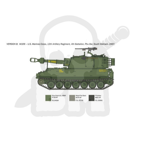 1:35 Działo samobieżne M109 A-2/A3/G