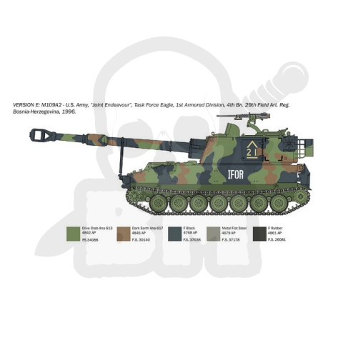 1:35 Działo samobieżne M109 A-2/A3/G