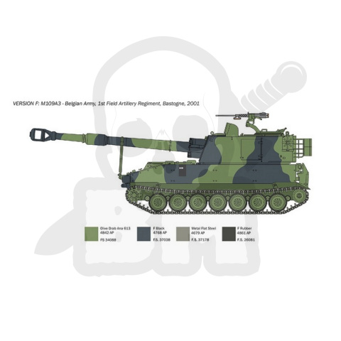 1:35 Działo samobieżne M109 A-2/A3/G