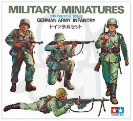 1:35 Tamiya 35002 German Army Infantry 4 szt.