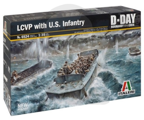 1:35 LCVP with US Infantry