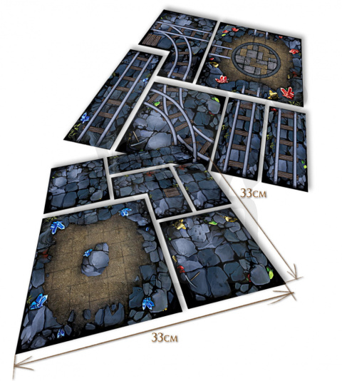 e-Raptor RPG Modular Map GOLD MINE - Mapa Kopalnia złota