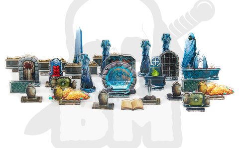 e-Raptor RPG Objects DUNGEON - objekty RPG Loch 28szt.