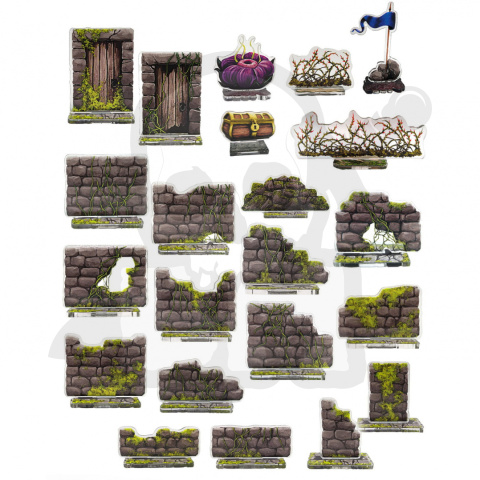 e-Raptor RPG Objects RUBBLE - objekty RPG Gruzy
