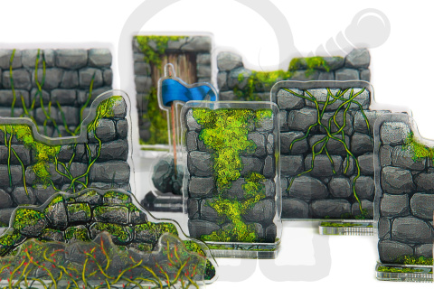 e-Raptor RPG Objects RUBBLE - objekty RPG Gruzy