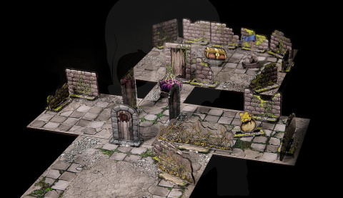 e-Raptor RPG Objects RUBBLE - objekty RPG Gruzy