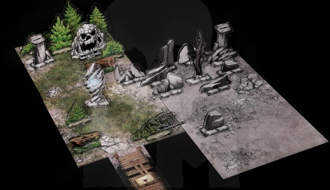 e-Raptor RPG Objects ROCKS - objekty RPG Skały