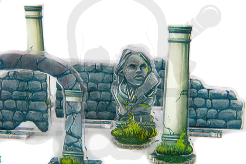 e-Raptor RPG Objects RUINS - objekty RPG Ruiny 26 szt.