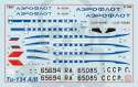 1:144 Civil Airliner Tu-134A/B-3