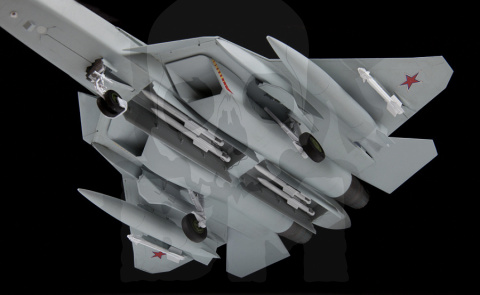 1:48 SU-57 Russian Fifth-Generation Fighter