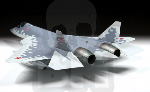 1:48 SU-57 Russian Fifth-Generation Fighter