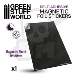 Magnetic Sheet - Self Adhesive A4