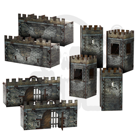 e-Raptor RPG Constructions - Stone Fortress 8 szt.