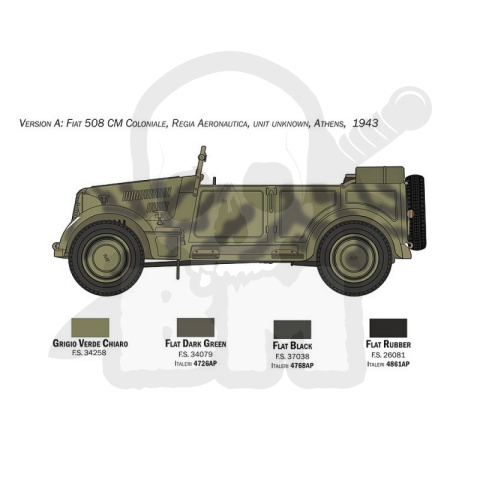 1:35 Fiat 508CM with crew