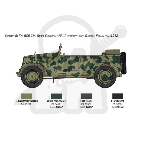 1:35 Fiat 508CM with crew
