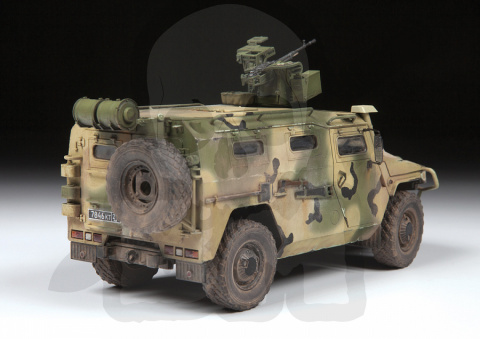 1:35 Russian armored vechicle Gaz Tiger-M with Arbalet