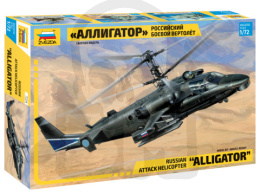 1:72 Russian Attack Helicopter Kamov Ka-52 Alligator Hokum B