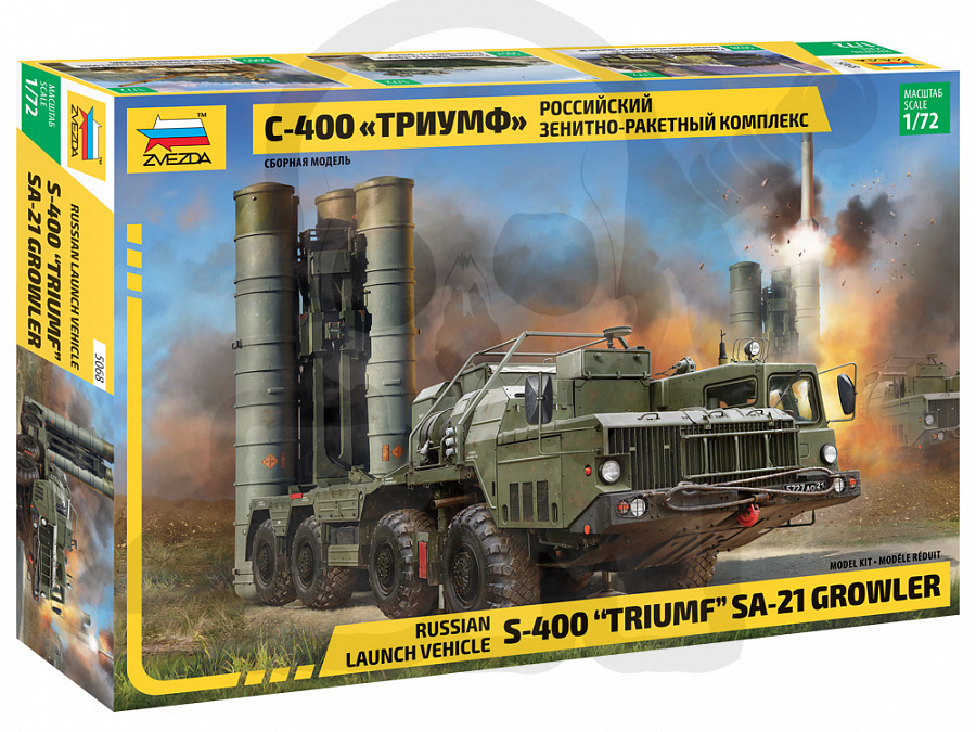 1:72 S-400 "Triumf" SA-21 Growler Russian Launch Vehicle