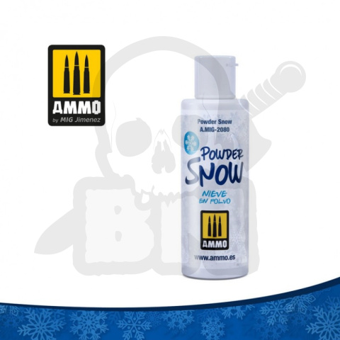 Ammo Mig 2080 Powder Snow 60 ml