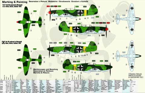 Mistercraft B-18 Jak-1 Yak-1 Luftwaffe 1:72