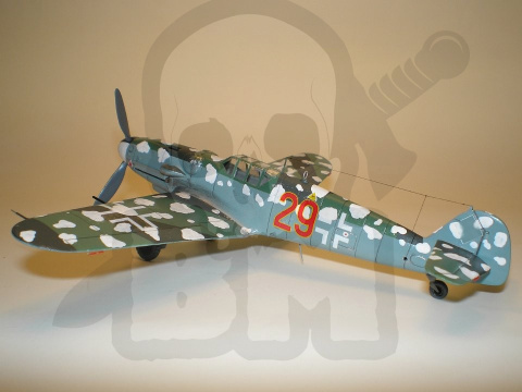 Mistercraft C-108 Bf-109G-5 R5 Roten Jager 1:72