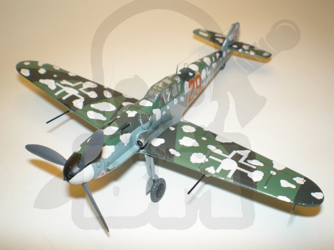 Mistercraft C-108 Bf-109G-5 R5 Roten Jager 1:72