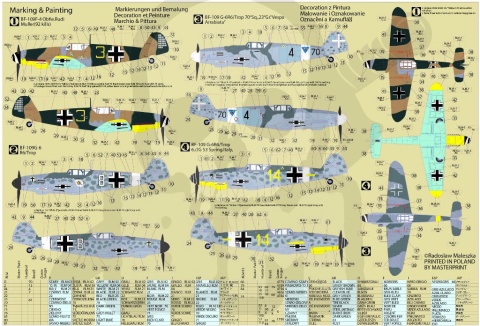 Mistercraft C-38 Bf-109F-4 Muller 1:72