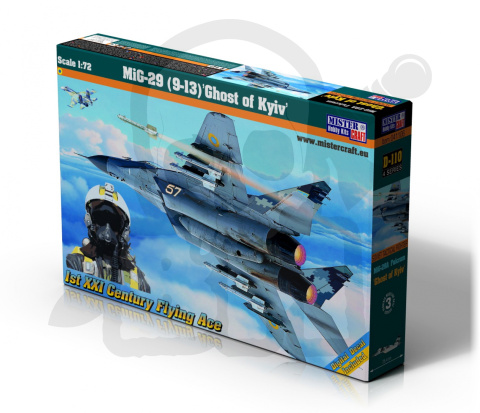 Mistercraft D-110 MiG-29 (9-13) Ghost of Kyiv 1:72