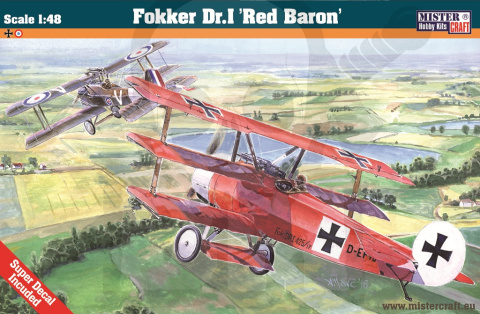 Mistercraft D-230 Fokker Dr.I Red Baron 1:48