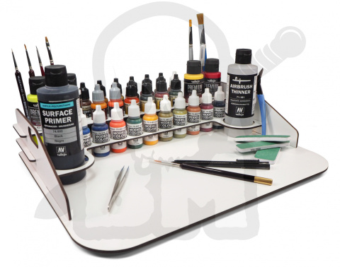 Vallejo Stojak stacja robocza workstation 40x30cm